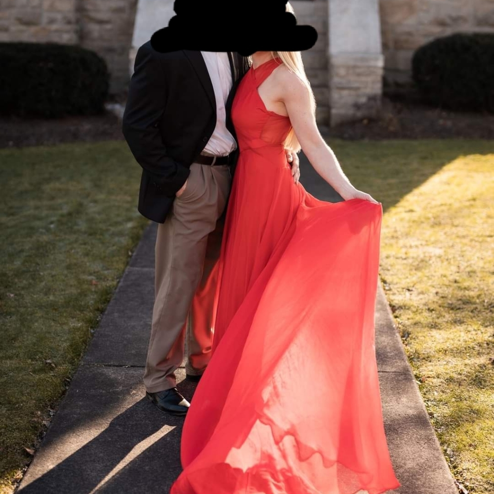 Red Engagement Dress